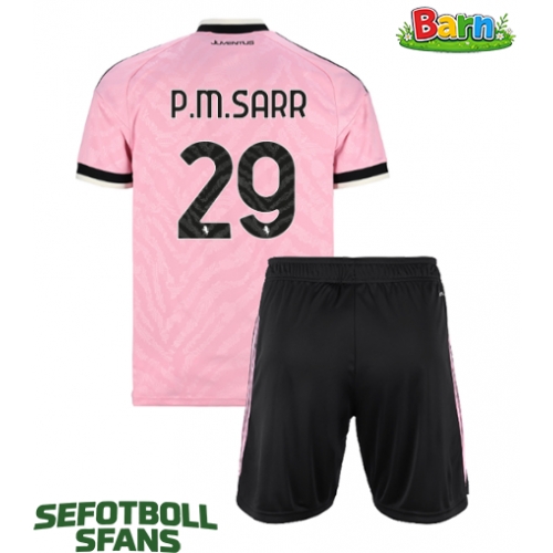 Juventus Pape Matar Sarr #29 Bortaställ Barn 2026-27 Kortärmad (+ Korta byxor)